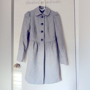 H&M wool blend coat size 2